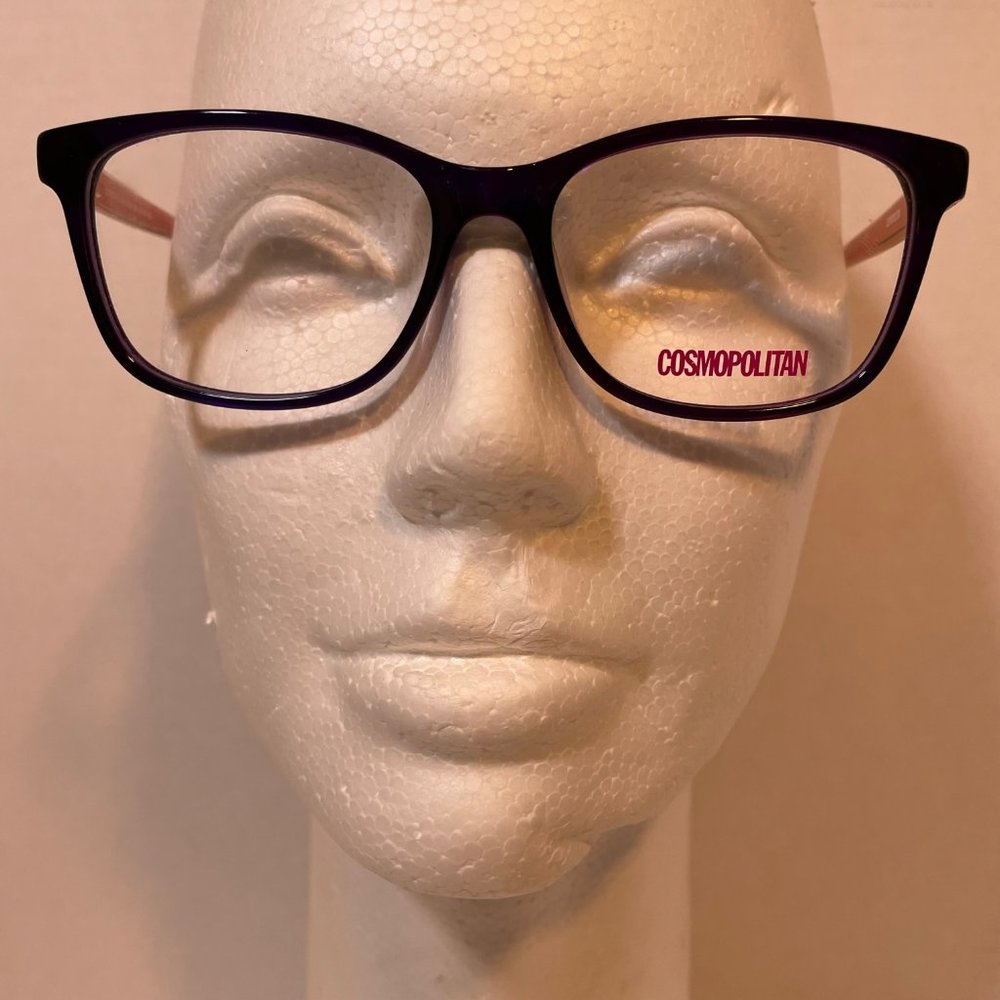 Cosmopolitan Women's Purple Eyeglasses No Prescription NWOT